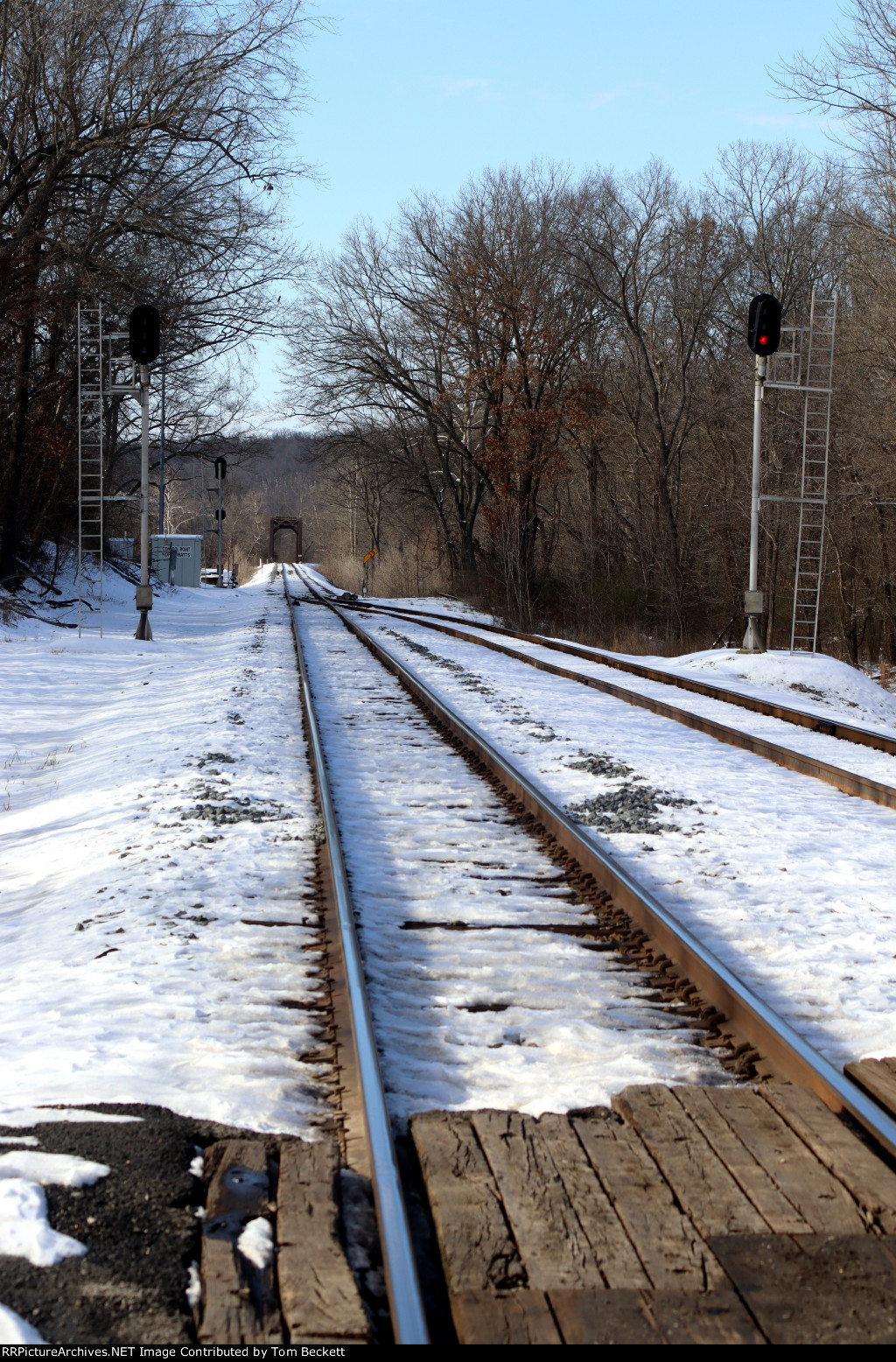 Snowy tracks